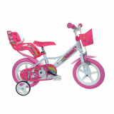 Bicicleta copii 12&#039;&#039; - UNICORN PlayLearn Toys, Dino Bikes