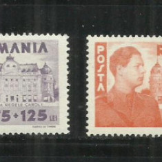 ROMANIA 1945 - FUNDATIA CAROL I, MNH - LP 166