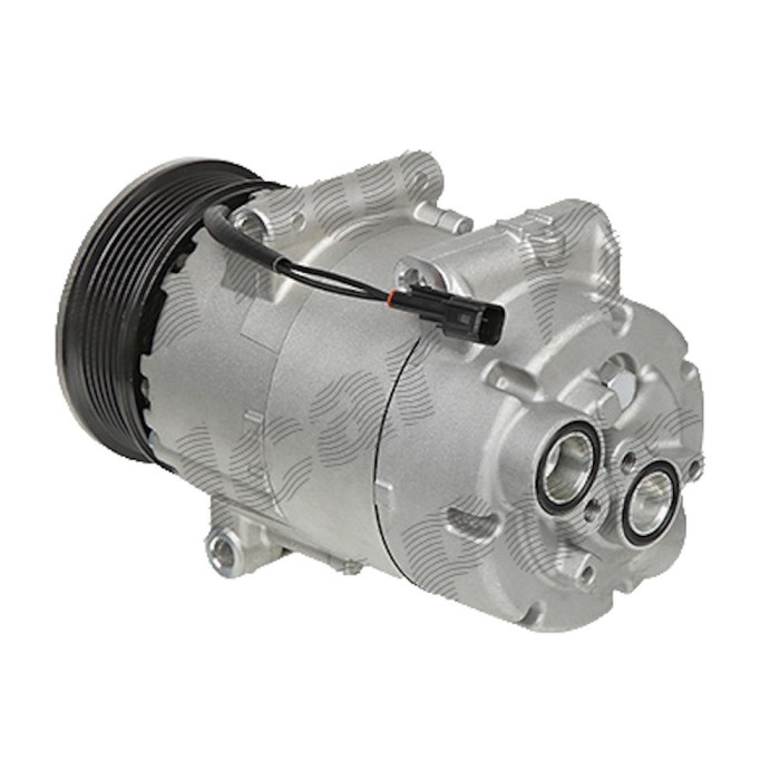Compresor aer conditionat Ford Galaxy, 2006-2015, motorizare 1.8 TDCI, 2.0 TDCI/2.2 TDCI, diesel, rola curea 110 mm, 6 caneluri, Visteon tip: VS16