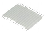 Conector cablu jumper flexibil 2,54mm 25,4mm, TE Connectivity