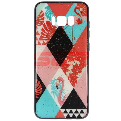 Toc UV Copy Glass Samsung Galaxy S8 Plus Flamingo foto