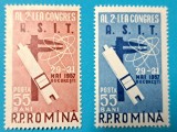 TIMBRE ROMANIA LP 431/1957 -Al-II-lea Congres A.S.I.T. - Serie simpla -MNH