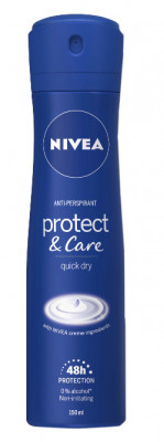 Deodorant spray Nivea Protect &amp;amp; Care, pentru femei, 150 ml foto