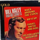 Bill Haley And His Comets &lrm;&ndash; Gold VG+ / VG+ vinil, LP, disc rock &amp; roll _ MCA , Olanda, 1980