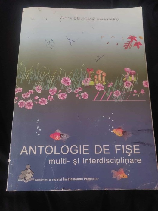 Revista vintage,ANTOLOGIE DE FISE Multi- si interdiciplinare.Supliment al revistei Invatamantul Prescolar 2008,ANCA BULBOACA(COORDONATOR )296 P.F.MARE