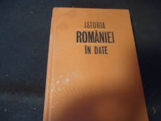ISTORIA ROMANIEI IN DATE-HORIA C. MATEI-FLORIN C.TINIU-COORD. C,TIN C. GIURESCU foto