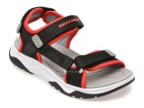Cumpara ieftin Sandale SKECHERS negre, TREAD SEEKER, din material textil