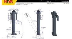 Cilindru basculare hyva FSH27564K FSH27564KD foto