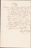 HST A361 Chitanță olografă 1820 limba germană