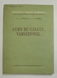 CURS DE CALCUL VARIATIONAL de M. A LAVRENTIEV si L.A LIUSTERNIK , 1955 , PREZINTA HALOURI DE APA