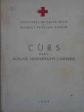 Curs Auxiliare Administrative Cantiniere (1949) Carte Bucate, Limba Romana, 148 Pagini, Coperta Paperback