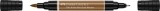 PITT ARTIST PEN DUAL MARKER MARO UMBRA 180 FABER-CASTELL