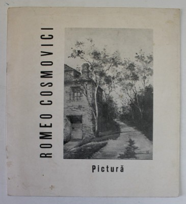 ROMEO COSMOVICI , PICTURA , CATALOG , DE EXPOZITIE , 1989 foto