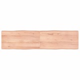 Cumpara ieftin Blat masă, 160x40x(2-6) cm, maro, lemn tratat contur organic