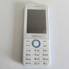 Telefon mobil Maxcom MM136 dual sim negru folosit impecabil