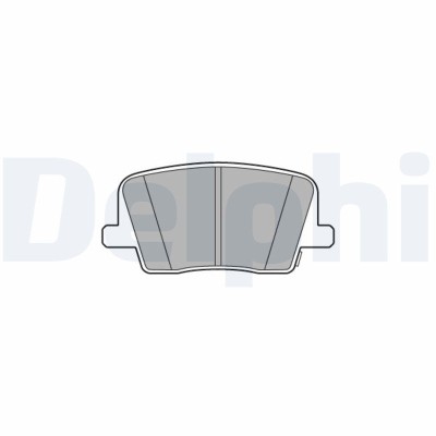 DELPHI LP3581 set placute frana,frana disc foto