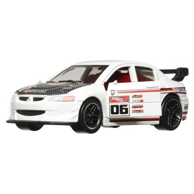 HOT WHEELS MASINUTA METALICA CU SISTEM PULL BACK LANCER EVOLUTION IX SCARA 1:43 foto