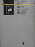 MASINI ELECTRICE DE MICA PUTERE-D.F. LAZAROIU, S. SLAIHER