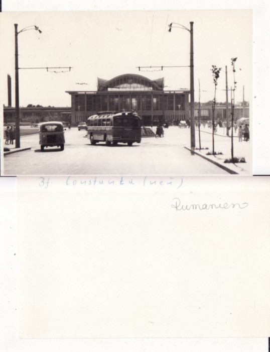 Constanta- Gara noua-foto anii 60