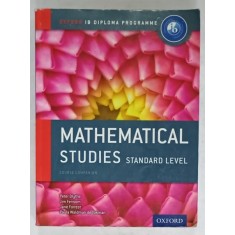 MATHEMATICAL STUDIES , STANDARD LEVEL by PETER BLYTHE ...URSULA WALDMAN DE TOKMAN , 2012, CD INCLUS *