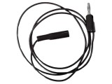 Cablu de Măsurare 5A Mufă Banană 4mm Clește Crocodil Negru