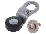 Cap de Propulsie Manetă cu Rolă din Plastic 34,4mm