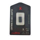 Maxlife USB-C to Lightning adapter