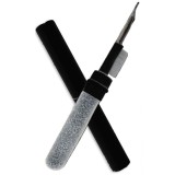 Cumpara ieftin Kit de curatare casti 3 in 1, multifunctional, negru, pentru casti wireless si dispozitive audio