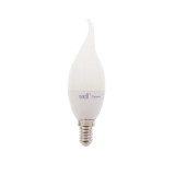 Bec LED tip lumanare E14 6W 230V lumina calda, Supreme Well