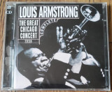 CD Louis Armstrong &lrm;&ndash; The Great Chicago Concert [2 CD], Columbia