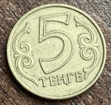 C50 - Moneda foarte veche - Kazahstan - 5 tenge - 2002