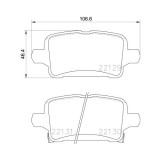 Brembo set placute frana, frana disc Prime Line