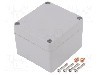 Carcasa aluminiu, 75mmx80mmx57mm, IP68, DELTRON ENCLOSURES - 490-070805A-68