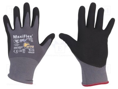 Mănuşi de protecţie ATG Dimensiune 7 Gri-Negru foto