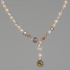 Choker Jolly din perle, labradorit și cuarț, Special Plus