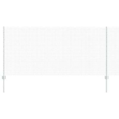 vidaXL Gard și St&amp;acirc;lp Argintiu 1 x 25 m Oțel 3336362 foto