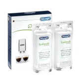 Decalcifiant DeLonghi EcoDecalk DLSC200, 2x100ml, 5513296011, Espressoare, Biodegradabil, Anticalcar