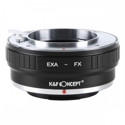Adaptor montura K&amp;amp;F Concept EXA-FX de la Exakta la Fujifilm FX-Mount KF06.334 foto