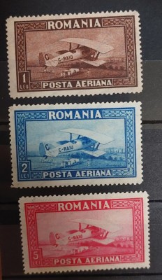 Romania 1928 - C.Raiu,fil.vertical foto