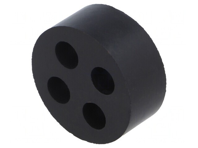 Insert Presetupă 8mm M40 IP54 Cauciuc NBR 4 Orificii