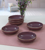Set boluri pentru sos, Keramika, 275KRM1459, Ceramica, Mov