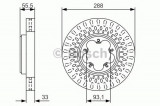 Disc frana FORD TRANSIT CUSTOM bus (2012 - 2016) BOSCH 0 986 479 A49
