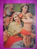 HOPCT 14612 SFANTA FAMILIE CU SFANTA ECATERINA / PELLEGRINO TIBALDI [ 1527-1596 ] --CP PICTURA -NECIRCULATA