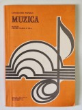 MUZICA - MANUAL PENTRU CLASA A VII - A de CONSTANTIN POPESCU , 1981