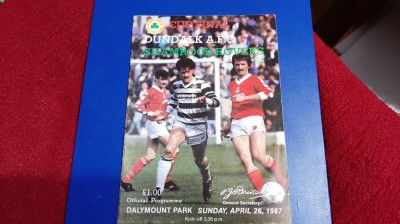 program Dundalk AFC - Shamrock Rovers [finala Cupei Irlanda ] foto