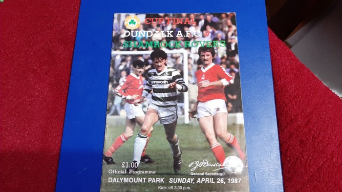 program Dundalk AFC - Shamrock Rovers [finala Cupei Irlanda ]