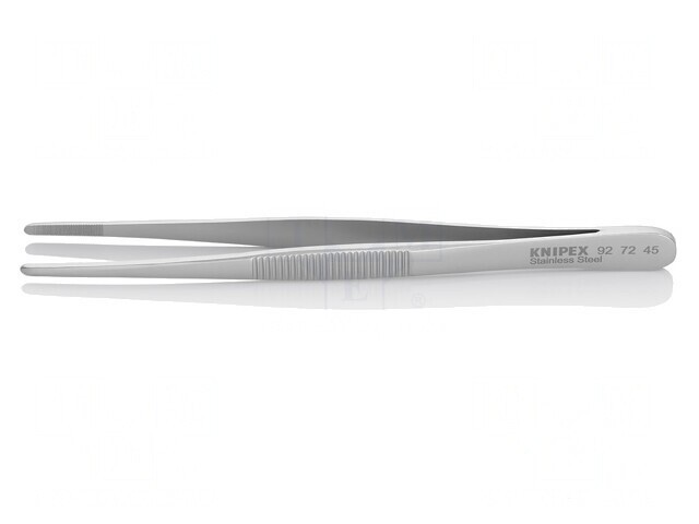 Pensetă 145mm Formă V&acirc;rf Rotunjită Universale