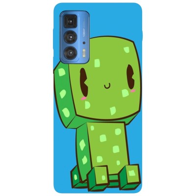Husa compatibila cu Motorola G20 model Cute Creeper, Silicon, TPU, Viceversa foto