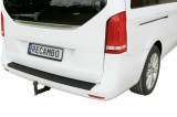 Ornament protectie portbagaj/bara spate neagra din ABS pentru Mercedes Vito, V-Class W447 din 2014-