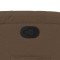 Fotoliu rabatabil, maro, material textil - 8